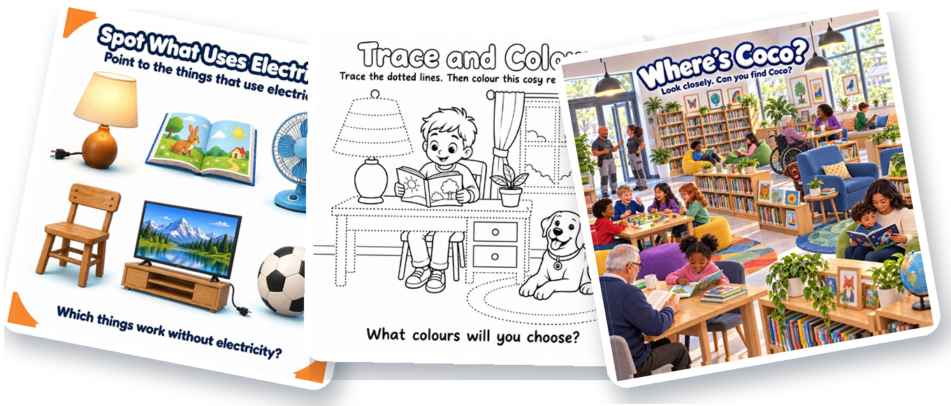 Free printable activity pack