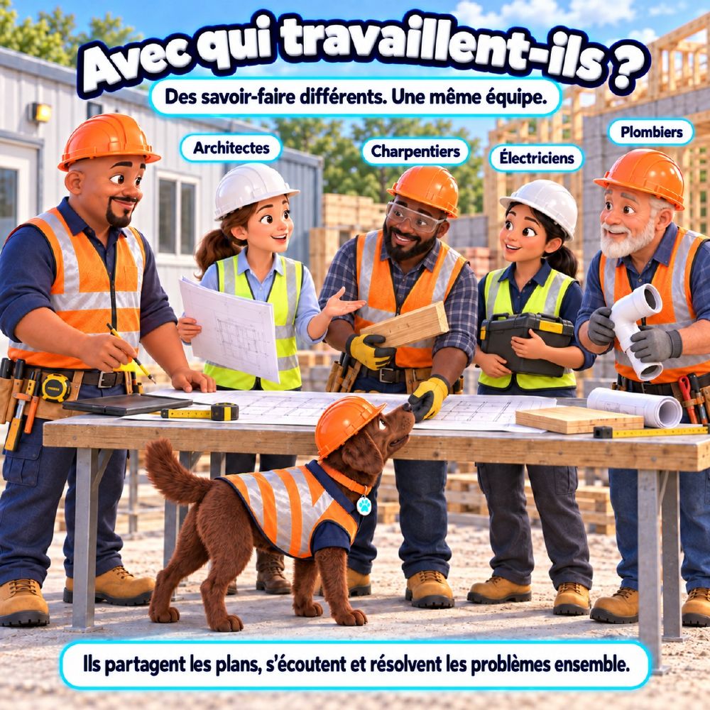 Sample page 6 of Mervine & Coco — Ouvriers du bâtiment