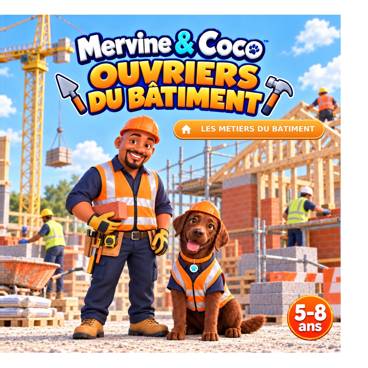 Mervine & Coco — Ouvriers du bâtiment — cover