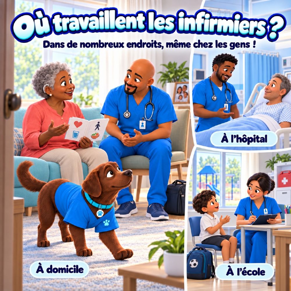 Sample page 7 of Mervine & Coco — Infirmiers